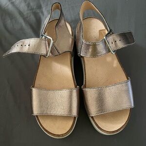 Clark’s platform sandals